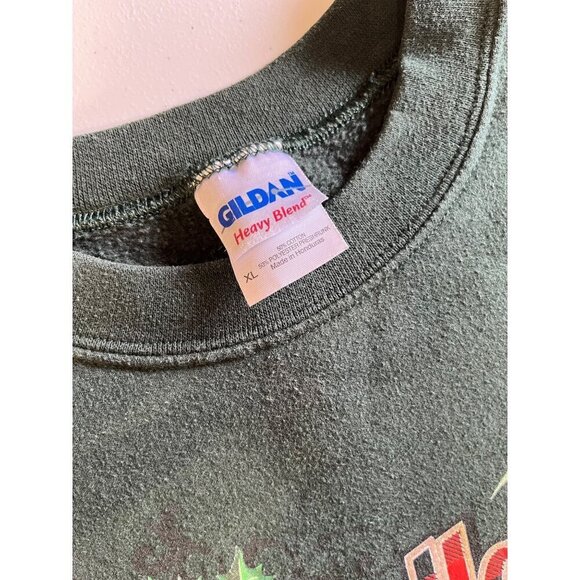 Vintage Silver Dollar City Crewneck Sweatshirt Christmas XL Dark Green Unisex - Picture 6 of 7